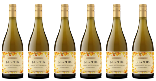 2023 J. Lohr Vineyards Riverstone Chardonnay Arroyo Seco - Six Pack Special