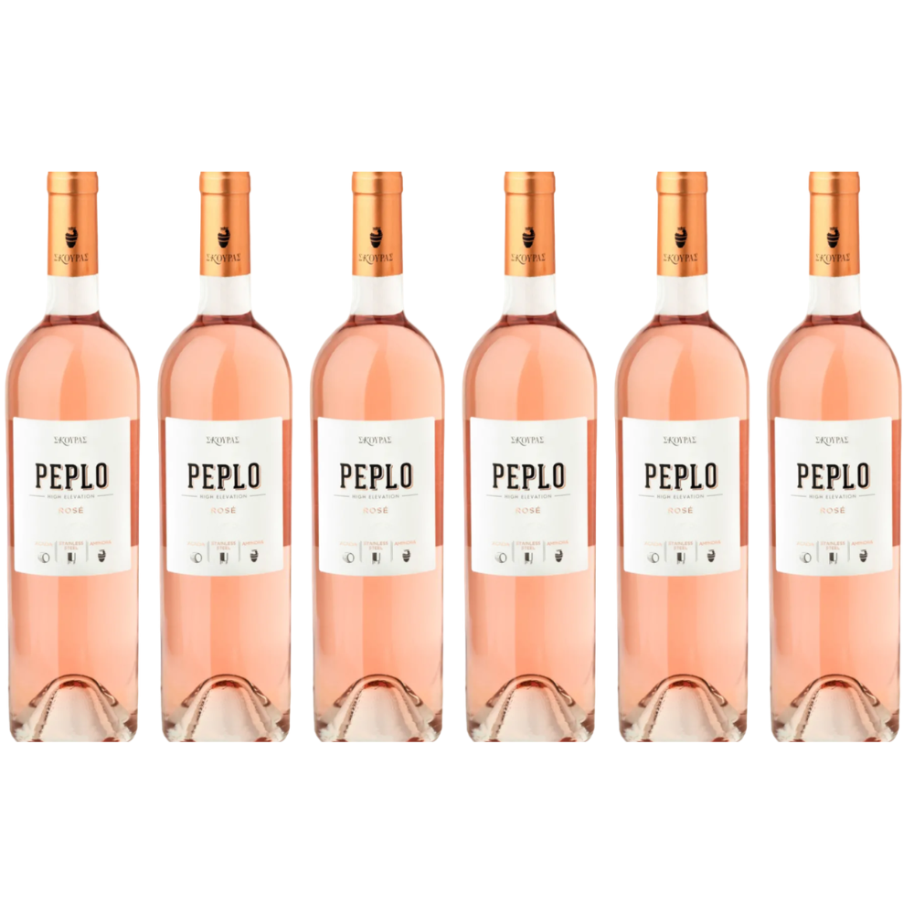 2024 Domaine Skouras Peplo Rose - Special 6 Pack Case