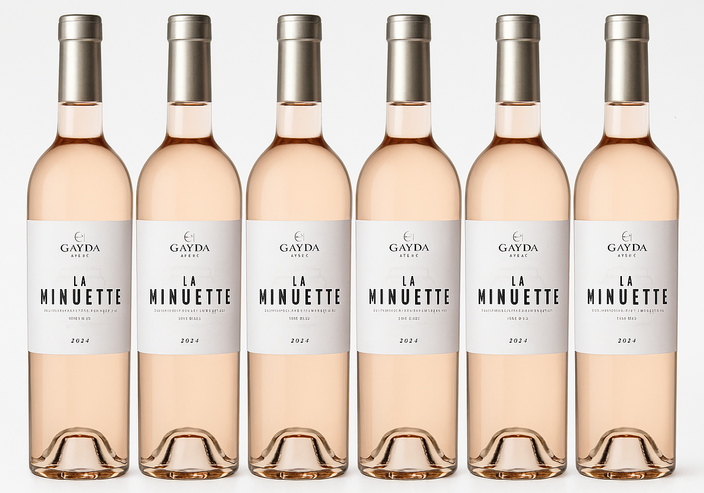 2025 Domaine Gayda La Minuette Rosé - 6 Pack Deal (6x75cl)