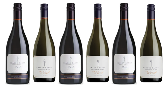 Craggy Range Mixed Case - 3bts Sauvignon & 3bts Syrah