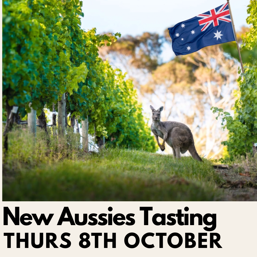 New Aussies Wine Tasting - 8th October 2026