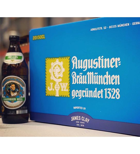 Augustiner Case 20x500ml - Local Delivery or Collection Only!