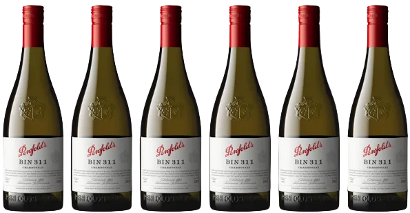 2025 Penfolds Bin 311 Chardonnay (6x75cl) In Bond Only* - Stock Arriving Oct 2026