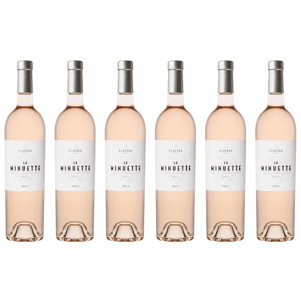 2025 Domaine Gayda La Minuette Rosé - 6 Pack Deal (6x75cl)