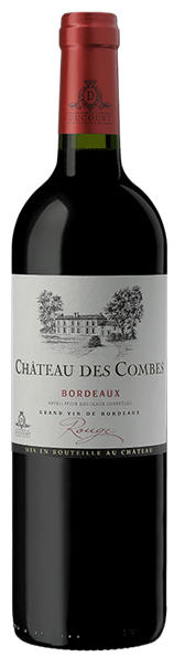 2019 Chateau Des Combes Bordeaux Rouge, Entre de Mers