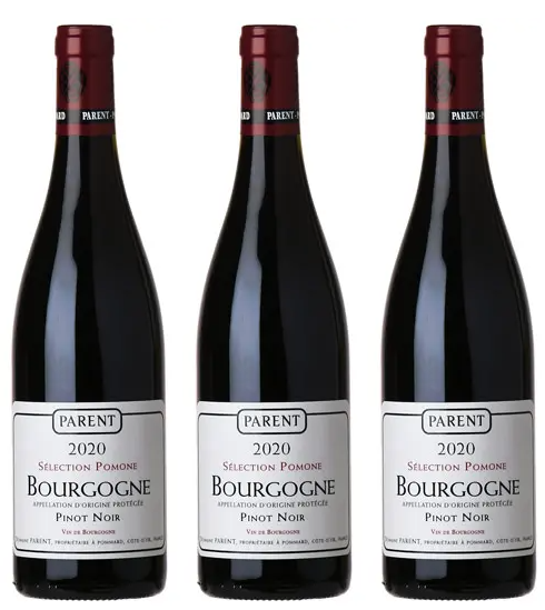 2020 Anne Parent Bourgogne Rouge Pomone 3 Bottle pack