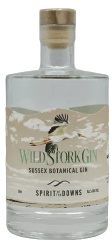 Spirit of the Downs Wild Stork Sussex Botanical Gin