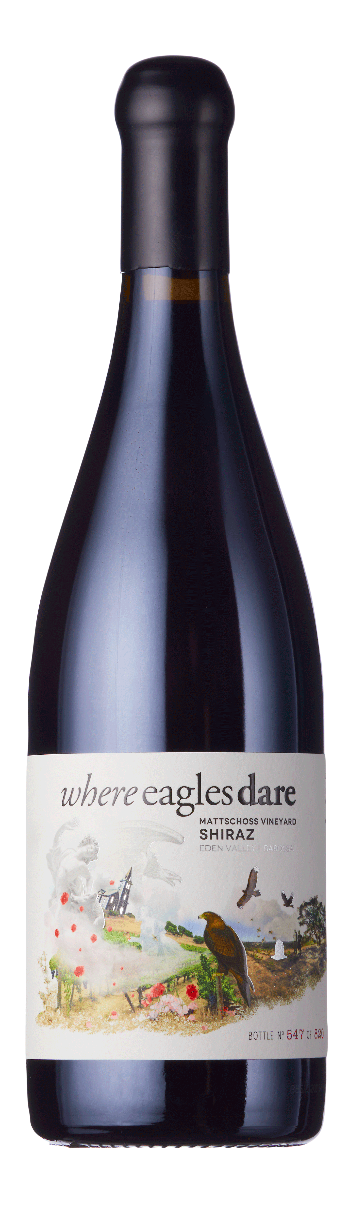 2021 Thistledown Where Eagles Dare SIngle Vineyard Shiraz Eden Valley Barossa
