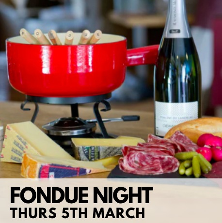 Fondue Night - 5th March 2026