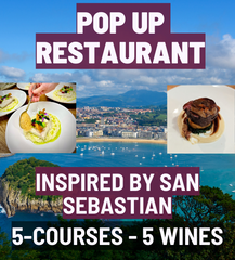 East Molesey - 13th March 2024 - Pop Up Restaurant -San Sebastian inspired Evening